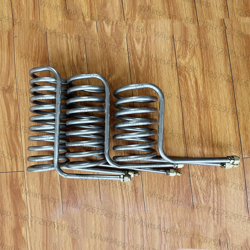 Titanium tube Coil Evaporator for 1HP  1.5HP  2 HPaquarium chiller heat exchanger fish tank in seafood pond
