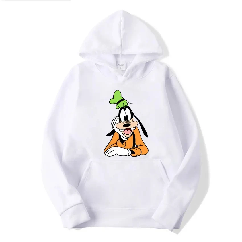 2024 New Fashion Goofy Women Hoodie Cartoon Anime Men Oversized Sweatshirt Spring Autumn Couple Pullover Clothes Tops