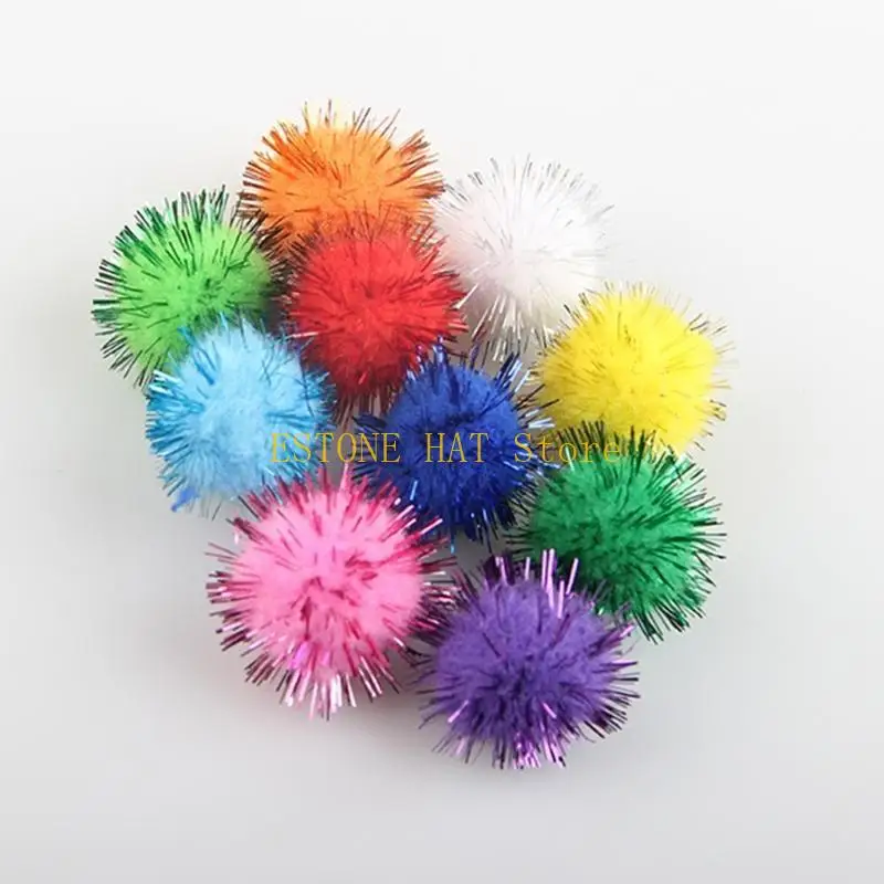 49mf 100pcs แวววาวดิ้น pompoms รูปร่าง appliques แพทช์ diy งานฝีมือเสื้อผ้าของเล่นเสื้อผ้าเย็บวัสดุหญิงอุปกรณ์เสริม DIY
