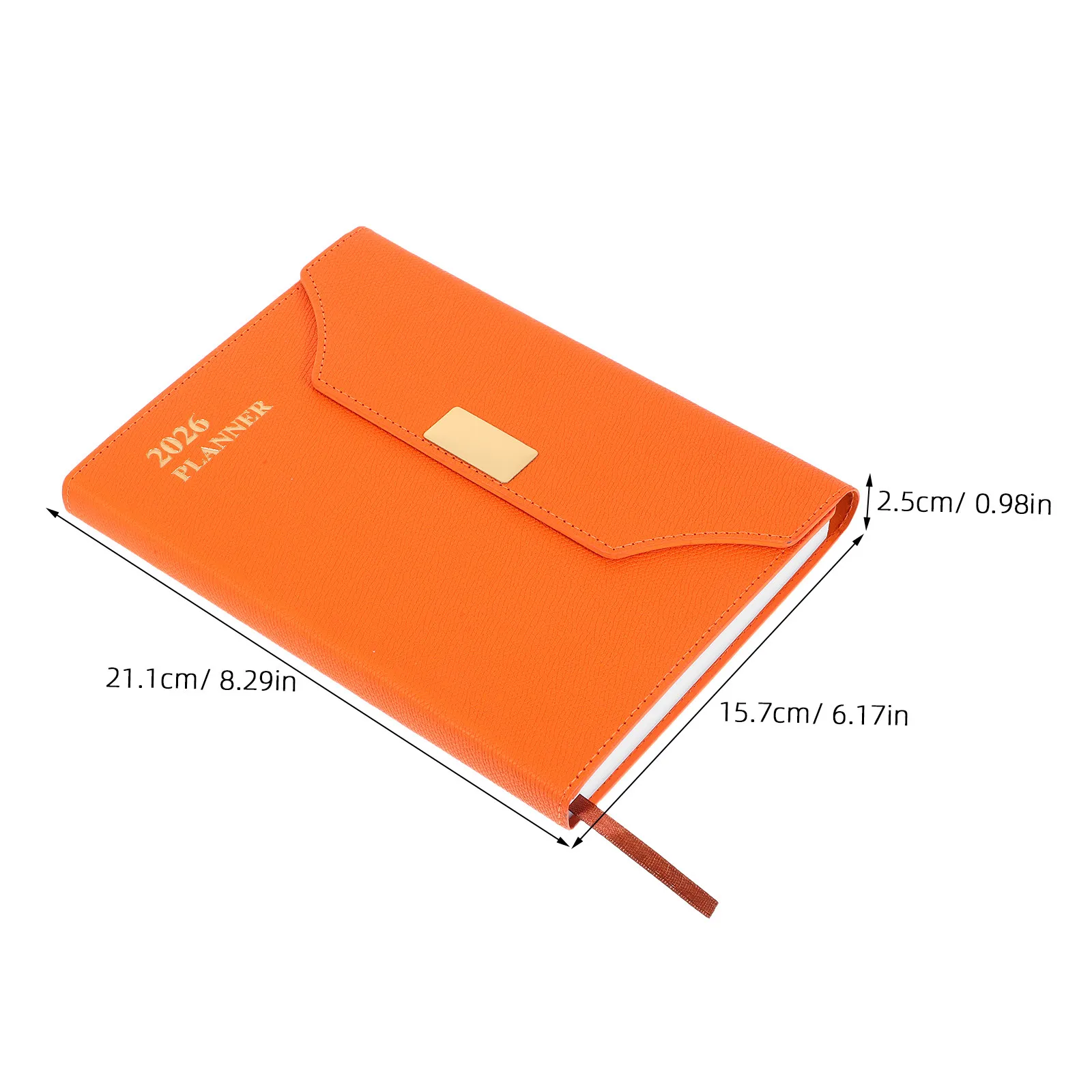 2026 Planner 365 Day Agenda Schedule Notebook Sleek Portable Design Daily Weekly Monthly Planner Business Travel Students
