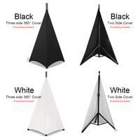Dj Light Speaker Stand Cover Universal Tripod Stand Cover Height Flexible Stretchable Floor Equipment Tool Blind Accessories