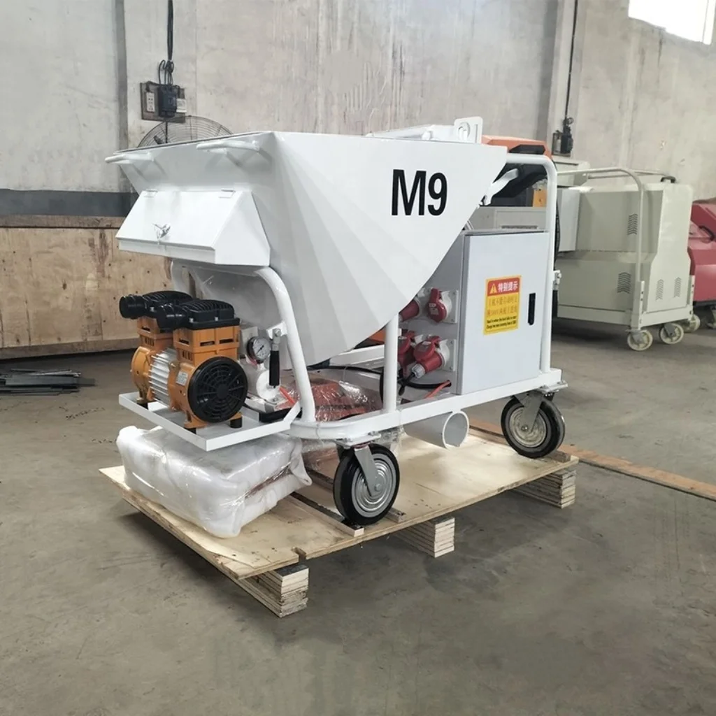 Multi-function Cement Mortar Plaster Gypsum Putty Spraying Pump Gypsum Plaster Spraying Machine