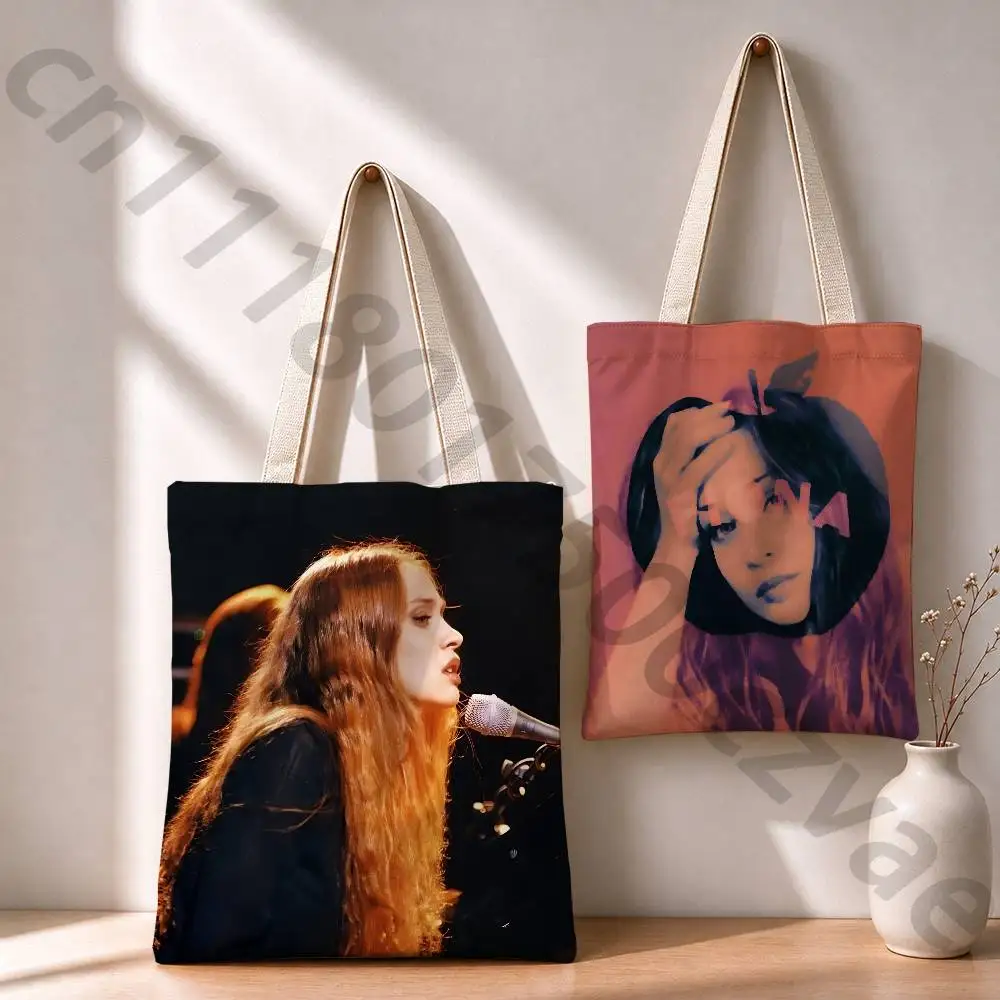 Fiona Apple Female Printed Versatile Student Portable Office Handbag Bento Bag Handbag Sail Bag