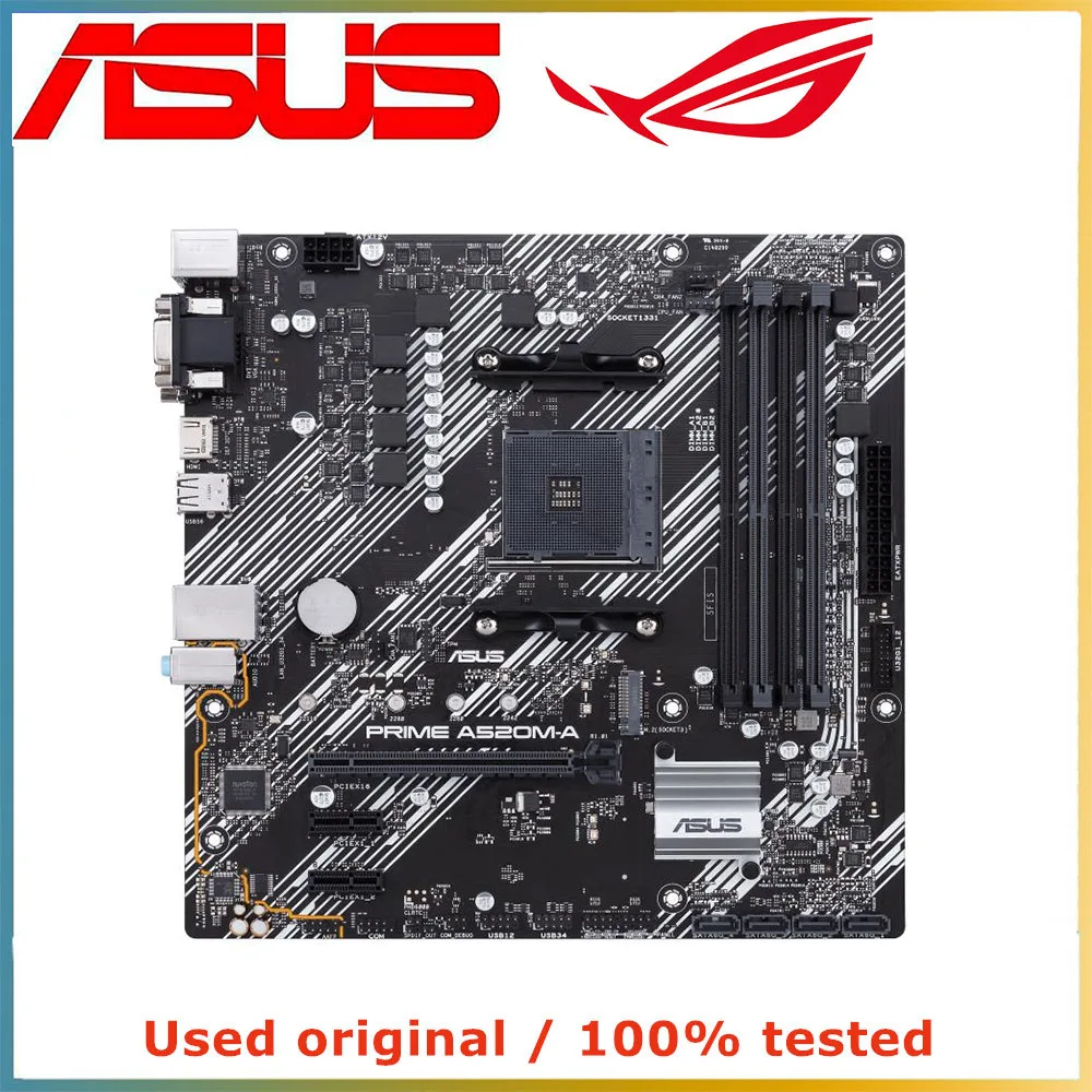 For ASUS PRIME A520M-A A520 Motherboard