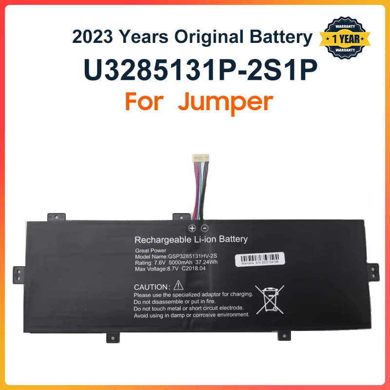 

7,4 V 5000mAh U3285131P-2S 1P аккумуляторная батарея для ноутбука для Jumper EZBook S5 с 5-проводным разъемом