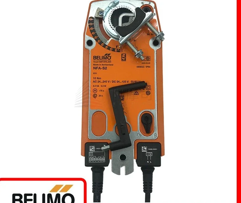 BELIMO PULIMOU SFA-S2 Switch LF24-S قابل للتعديل NFA-S2 الربيع العودة صمام الهواء المحرك #3