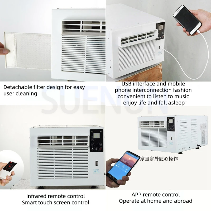 Домашняя система кондиционера, настольный портативный кондиционер, напольная москитная сетка, вентилятор, кондиционер