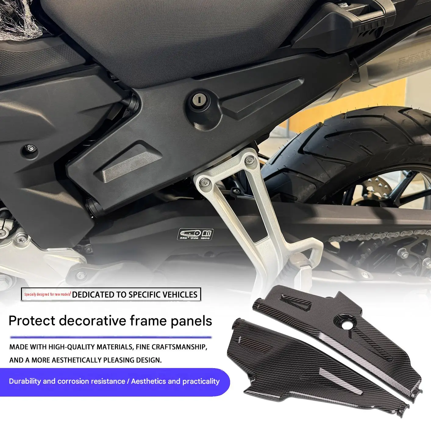 For F 750 GS/F 850 GS/F 800 GS modification accessories frame protection plate decorative plate frame cover