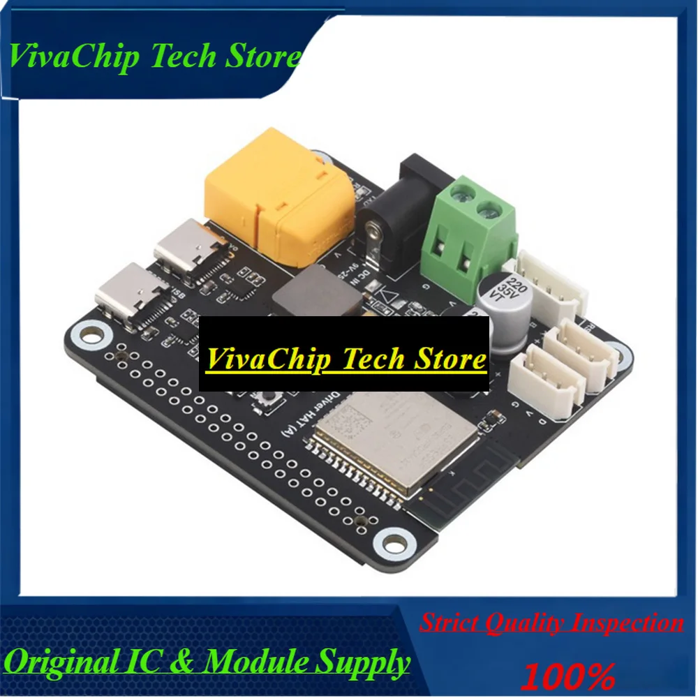VivaCerial Bus Servo Driver HAT Integrates ESP32 And Servo Control Circuit Suitable For ST / RSBL Series Serial Bus Servos