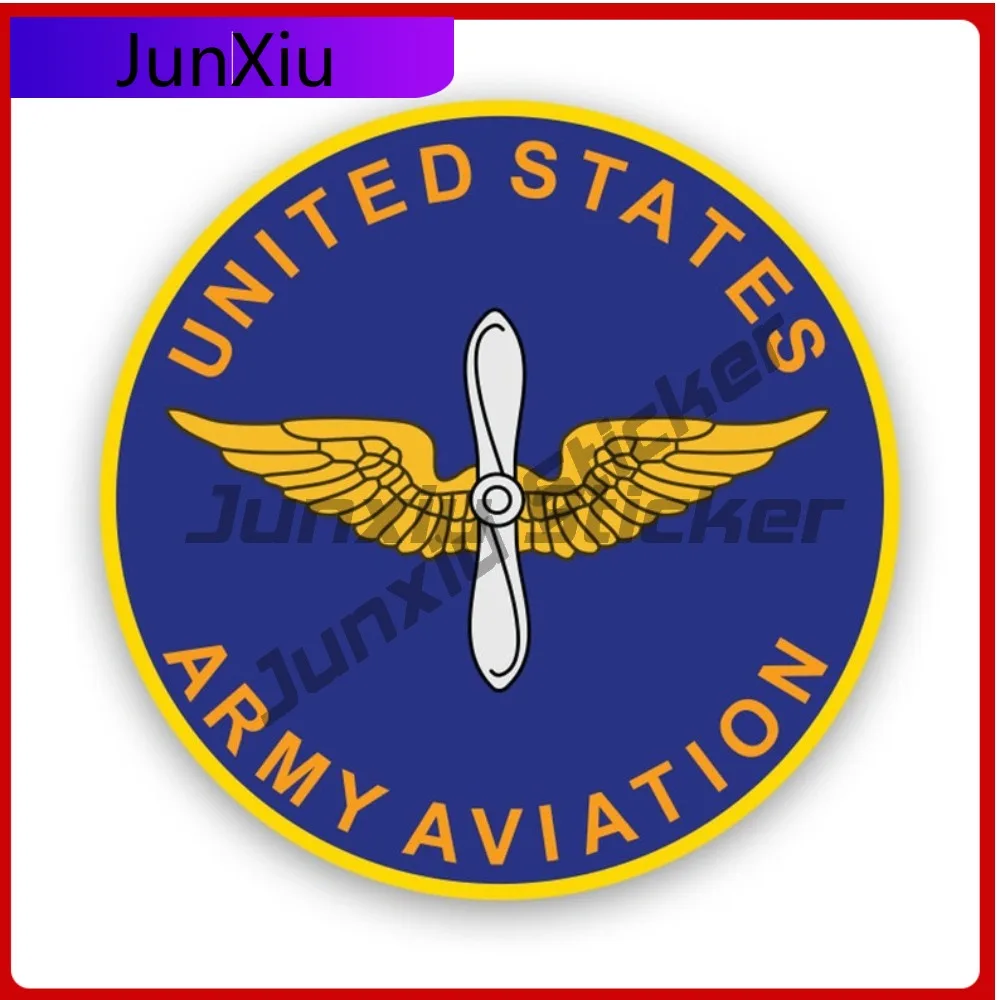 

Us Army Aviation Branch Plaque Sticker Uv Protected Decals Auto Decor Car Sticker Vinyl Decal Die Cut Sun Protection Waterproof