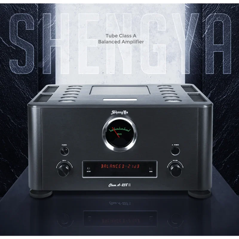 SY-11 Shengya A-238II Integrated Class A Gallstone Hybrid Fully Balanced Amplifier Hifi Professional Power Amplifier 100W+100W