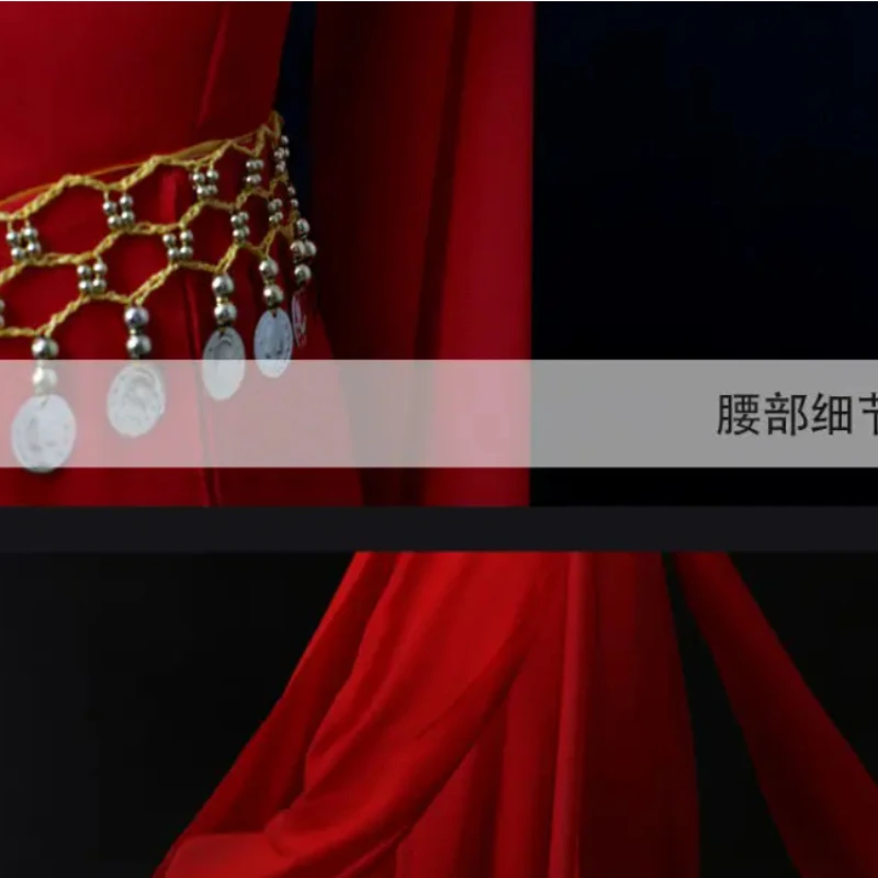 Chinese classical dance costumes women\'s elegant and elegant elegant Hanfu wide-sleeved stream fairy skirt performance clothing