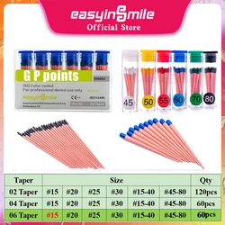 1Box Dental Absorbent Paper Points Sterile Mixed Sizes 15-40# For Dentistry dental PP/GP Material dentel Endodoncia 02 04 06
