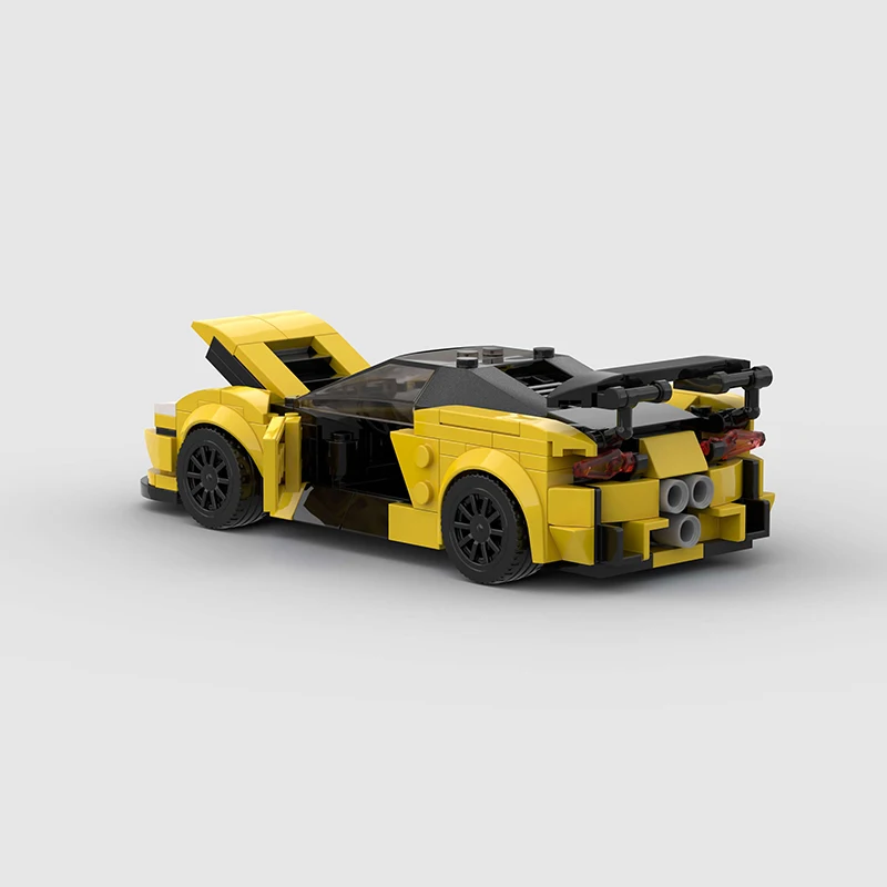 New Technical Racing Sports Car Vehicle Speed Champion Racer Moc Building Blocks Brick Creative Garage Toys for Boys Gift