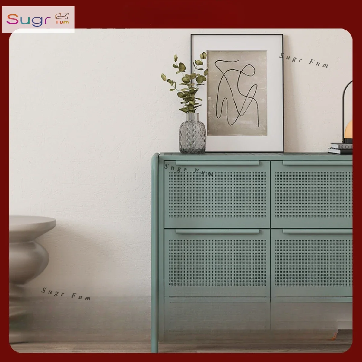 

BOBEN Бурбон/простой скандинавский средневековый стиль, обеденный боковой шкаф, ресторанный шкаф, многофункциональный шкаф для хранения, прикроватная тумбочка