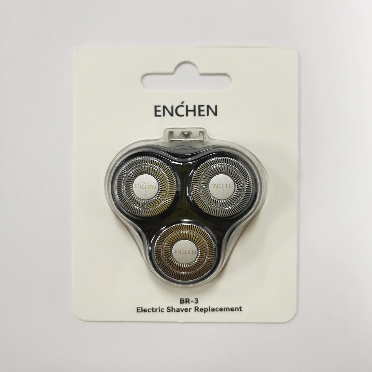 エンチェンBR-3ブラックストーン3オリジナル3Dフローティング防水交換シェーバーブレードヘッド男性用クリーニング用