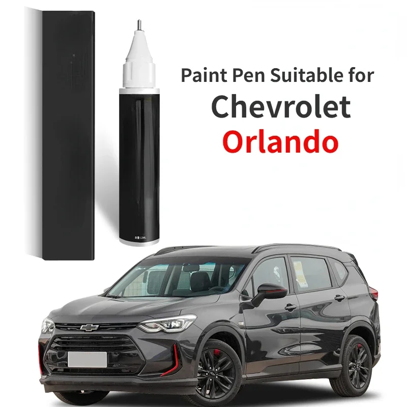 Paint Pen Suitable For Chevrolet Orlando Paint Fixer Liuyun White And Gray Special Orlando Modification Touch Up Pen 2 In 1 car