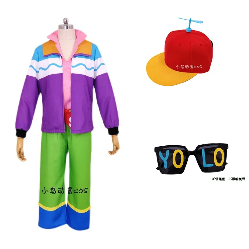 Game Undertale AU Fresh Sans Cosplay Costume Party Role Play Clothing Halloween Carnival Uniforms Custom Made