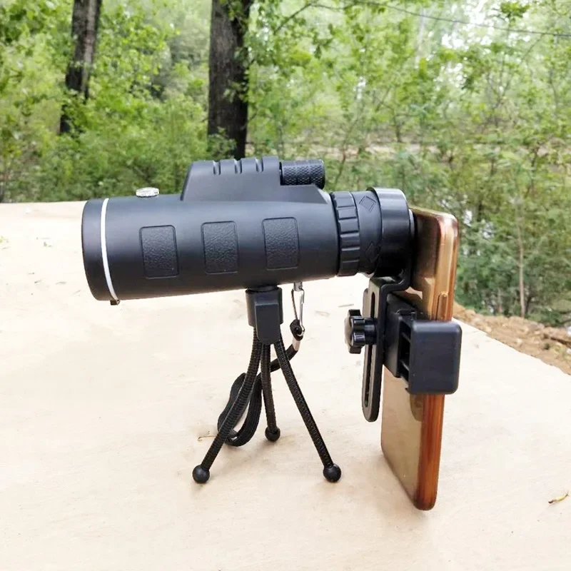 Telescope 40X60 Dual-tone Outdoor Camera Mobile Phone Telescope, High Power Monocular Telescope