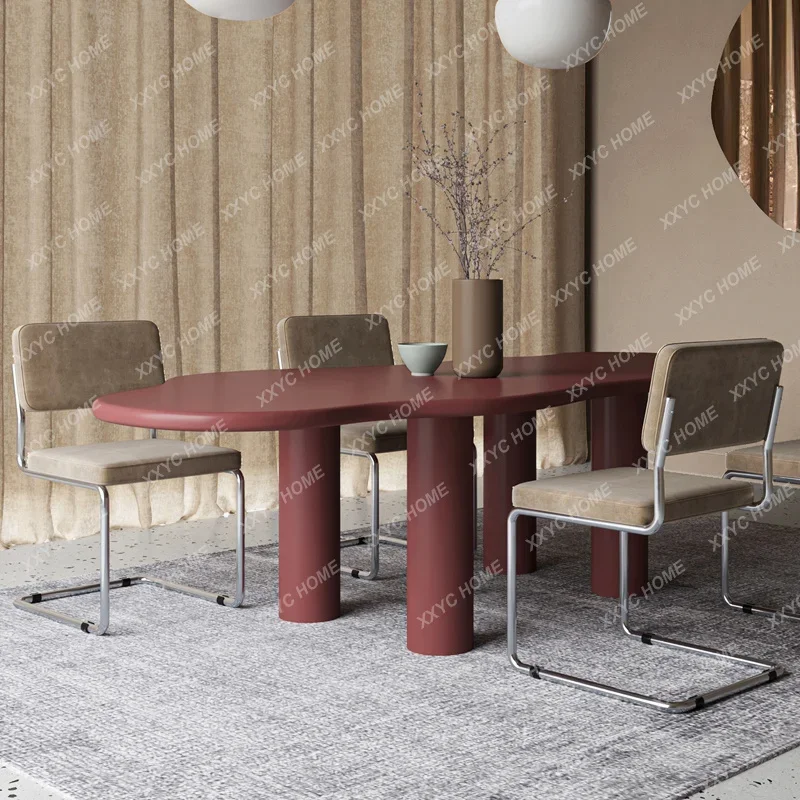 X36 Simple Dining Table Cloud Desk Studio Irregular Special-shaped Workbench