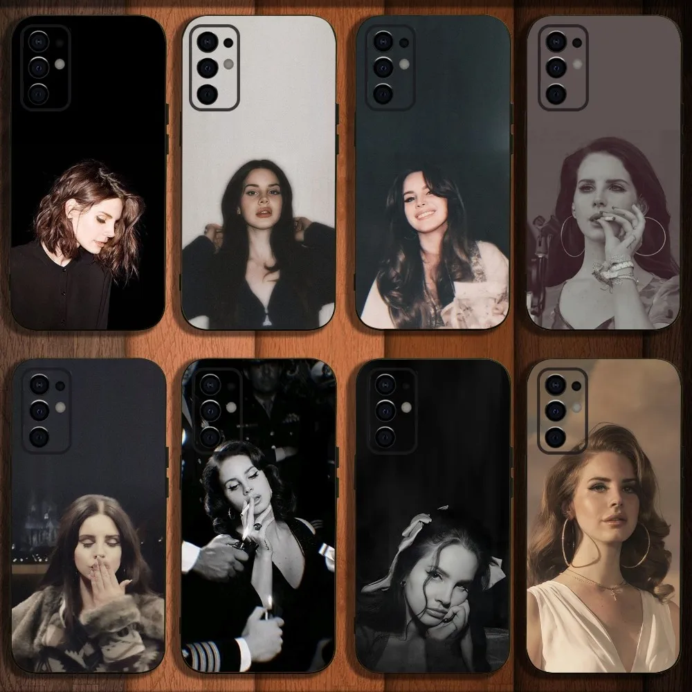 L-Lana D-Del Rey Singer Phone Case For Samsung S24,S21,S22,S23,S30,Ultra,S20,Plus,Fe,Lite,Note,10,9,5G Black Soft Cover