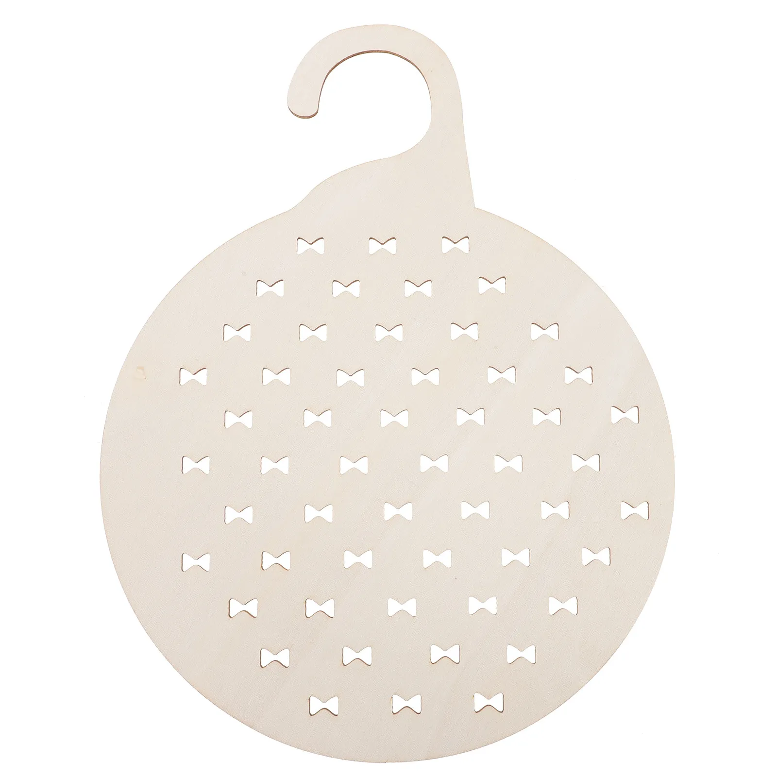 

Деревянная подвесная вешалка для заколок, ободков и резинок для волос - Органайзер-подставка для хранения и демонстрации аксессуаров для волос