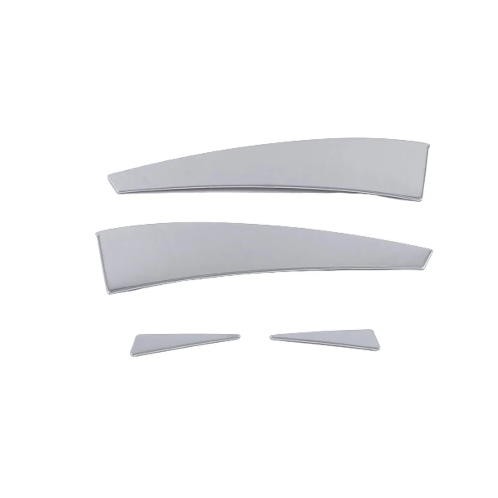 For Hyundai Elantra Avante 2021 2022 2023 Stainless Steel Car Rear Tail Light Lamp Trim Decoration Eyebrow Exterior Accessories