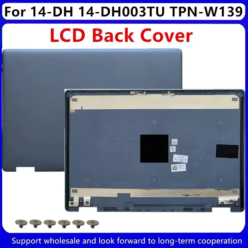 Novo para HP 14-DH 14-DH003TU TPN-W139 LCD tampa traseira L52878-001 L52880-001 L52873-001 L52879-001