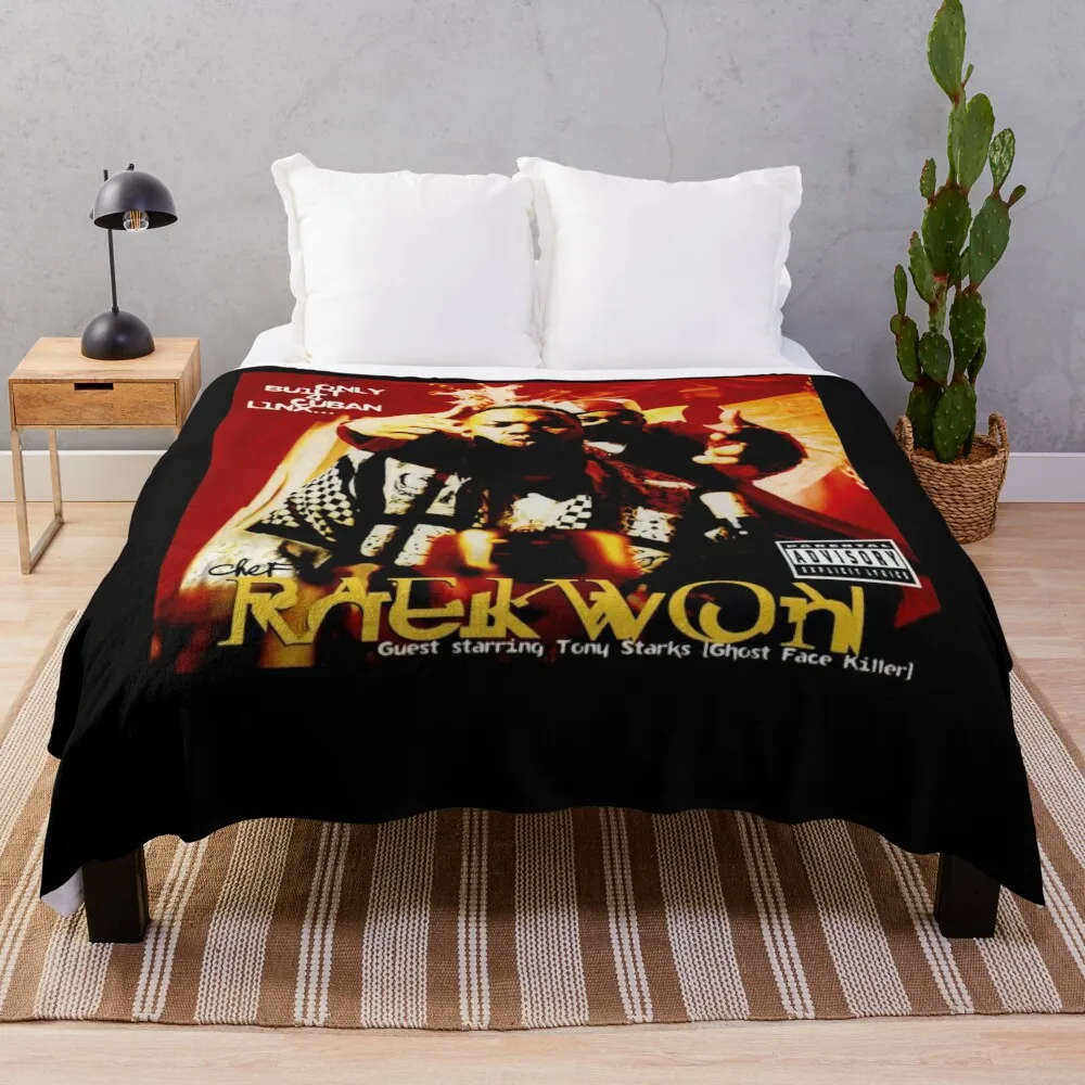 

Only Built 4 Cuban Linx Chef Raekwon Throw Blanket Retros Custom Luxury Thicken Blankets