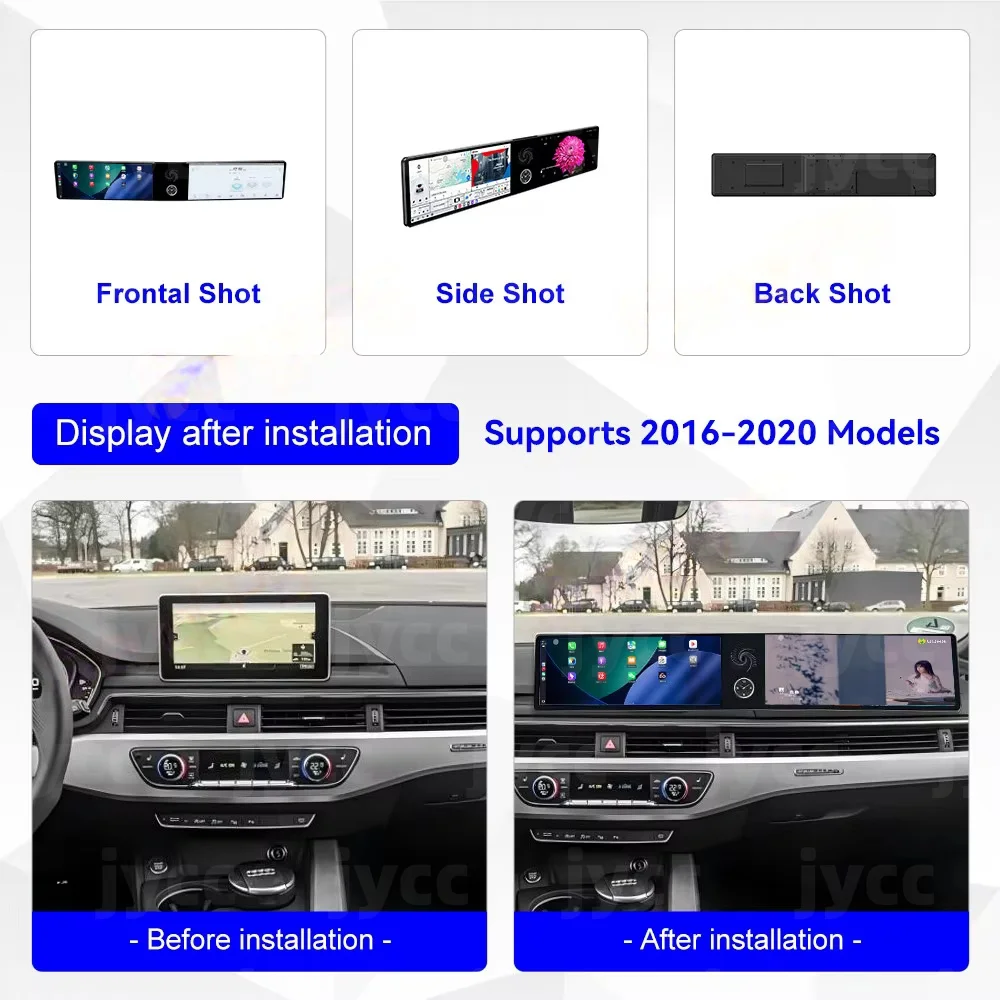 Car Radio Stereo For Audi A4 B6 B7 S4 2004-2007 Android Auto Carplay 24.6