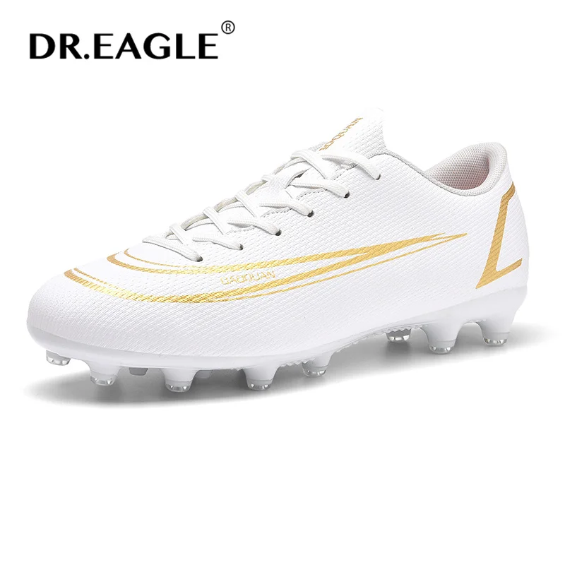 

DR.EAGLE High Quality Hot Sale Men Football Shoes Large Ultra Light Kids Football Sneakers Non-slip FG/TF Cheap Football Shoes