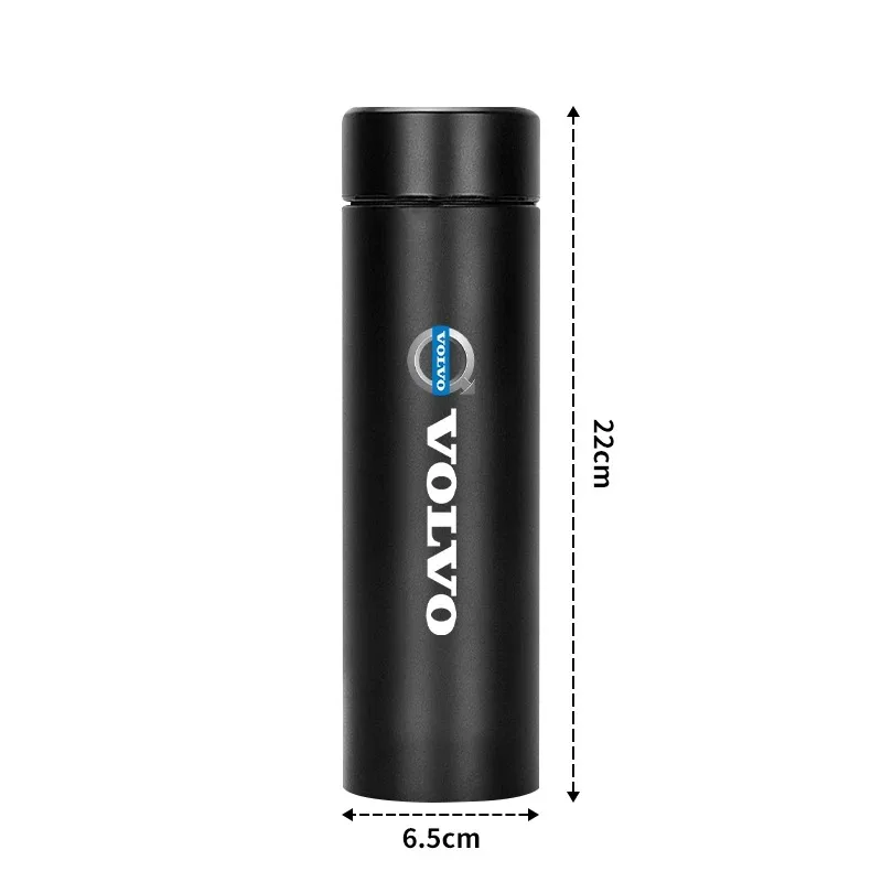 Car Stainless Steel Thermos Cup with Intelligent Temperature Display Water Cup For Vo