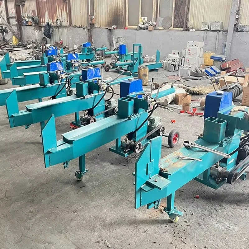 【سعر المصنع】فاصل خشب أفقي كهربائي 220 فولت مع محرك ثنائي الطور لتقسيم السجلات التجارية والمنزلية