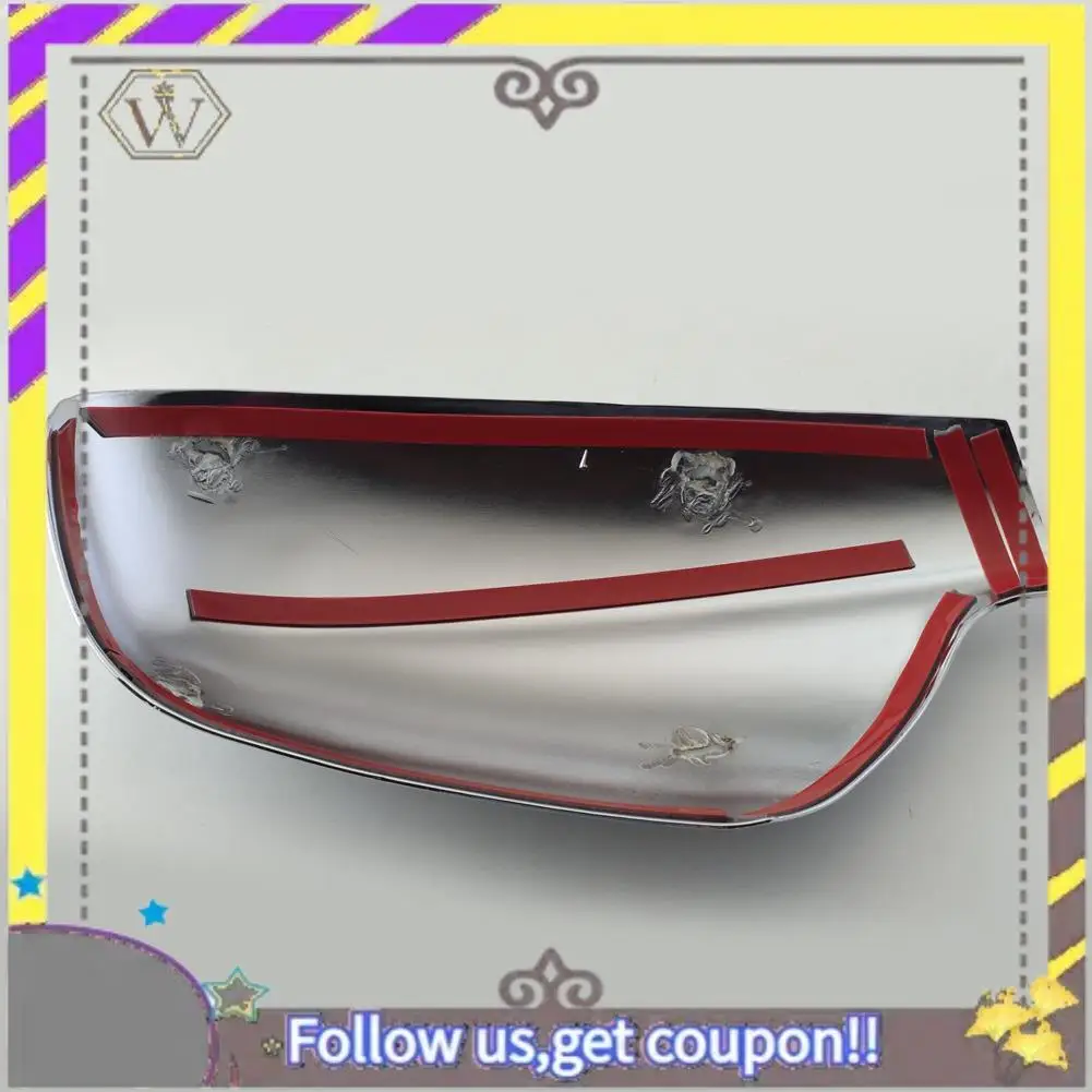 ABXV-2Pcs / Set Door Side Wing Mirror Chrome Cover Rear View Cap For  307 CC SW 407 2004-2012 Car Styling