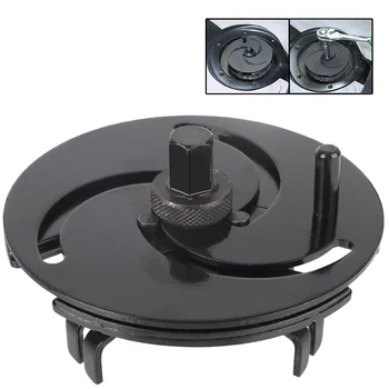 Herramientas de reparación de automóviles, herramienta de extracción de 3 mandíbulas, llave Universal ajustable para tapa de tanque de combustible de coche, llave para quitar tapa de bomba de aceite