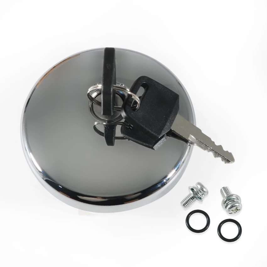 Motorcycle Fuel Gas Tank Cap Cover Lock Set For Kawasaki EJ800 W800 EN500 VN800 VN1500 VN1600 VN1700 VN2000 Vulcan Classic Parts