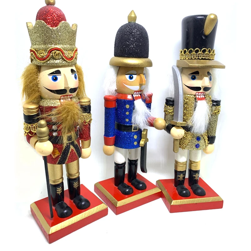 New Hot Action & Toy Boutique king Foreign Trade Original 24CM Walnut Clip Puppet Crafts Gift HT114