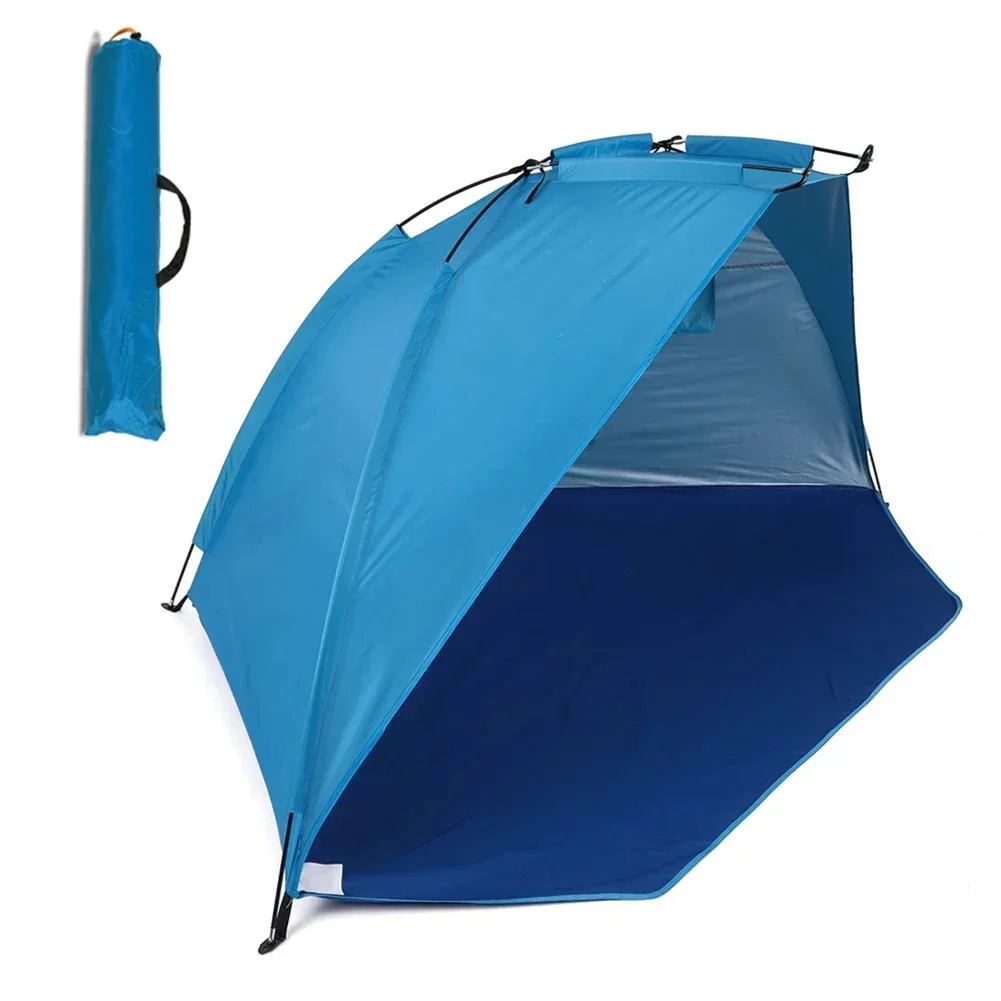 

Brand New Camping Great Tent For Fishing Sunshade Tent Camping Shelter 180T Polyester 1set 7mm Fiberglass Pole