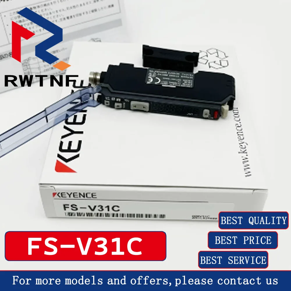 

Совершенно новый оригинальный цифровой оптоволоконный усилитель FS-V31C KEYENCE, складской запас