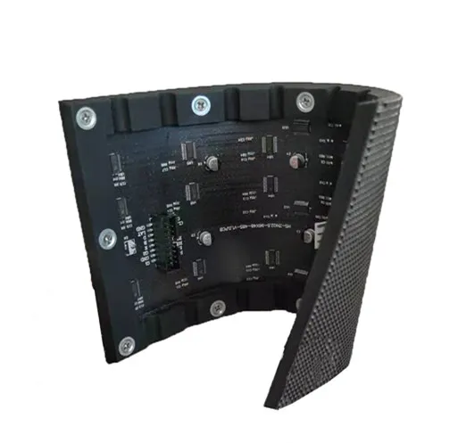 P2.5 Flexible LED Module Indoor Soft Curved Panel HD Video Wall Advertising Display Screen