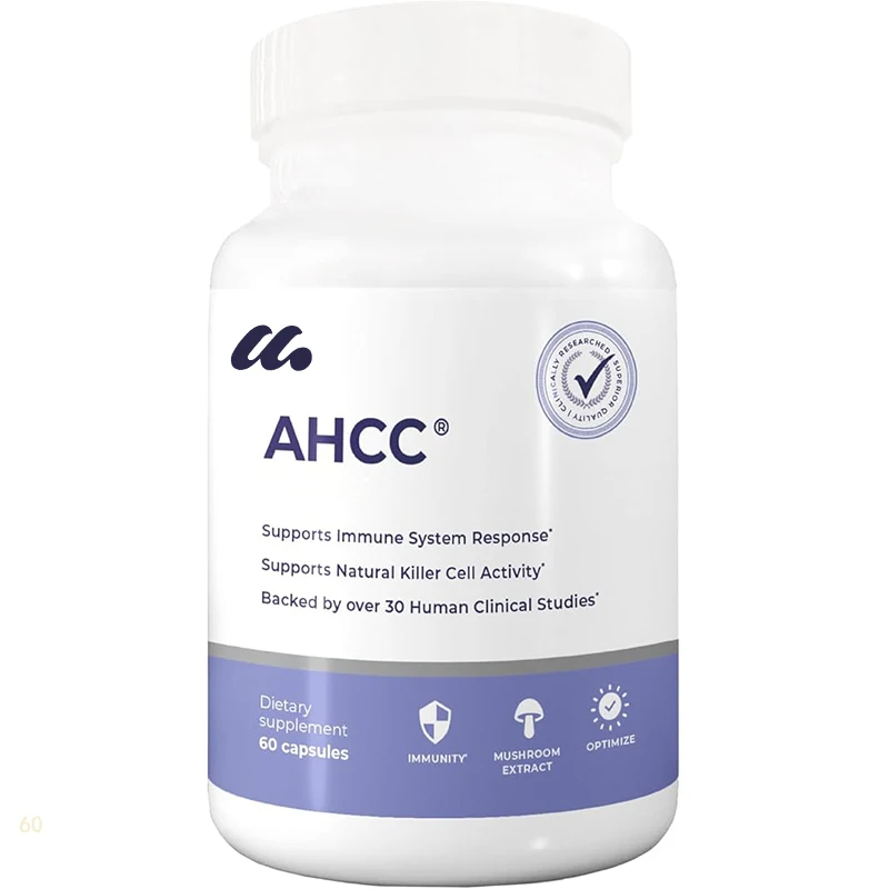 AHCC Supplement - Maximum Intensity - Natural Immune Support Extract - Maintaining Natural Killer Cell Activity