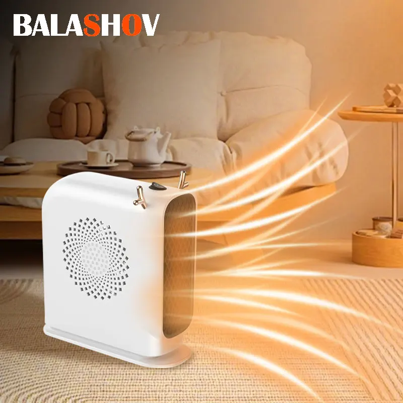 Desktop Electric Heater Mini Household Electric Heater for Bedroom 220V/110V Portable Heating Warm Air Blower Home Room Warmer