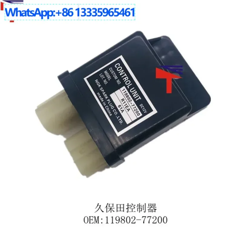 

Подходит для контроллера электрических деталей экскаватора Kubota 119802-77200.