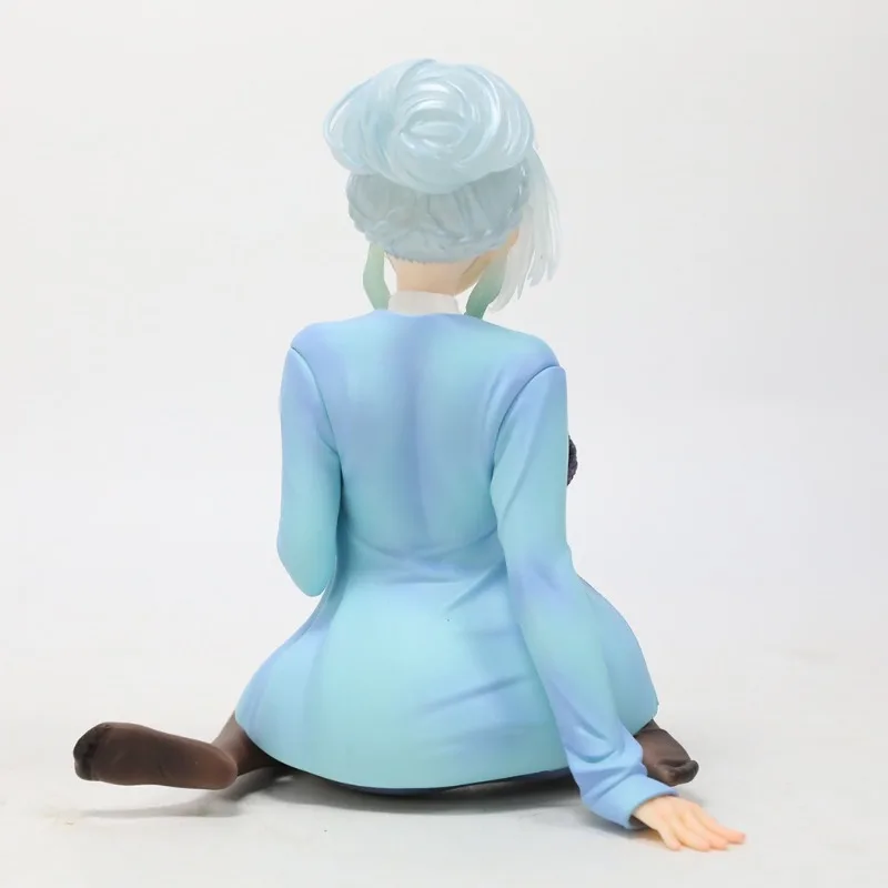 ฟิกเกอร์อนิเมะสาวสวย 14 ซม. ตัวละครสาวน้อยหิมะในฤดูหนาว  ฟิกเกอร์สาวขี้อาย  โมเดลฟิกเกอร์ PVC ของเล่นตั้งโชว์บนโต๊ะ