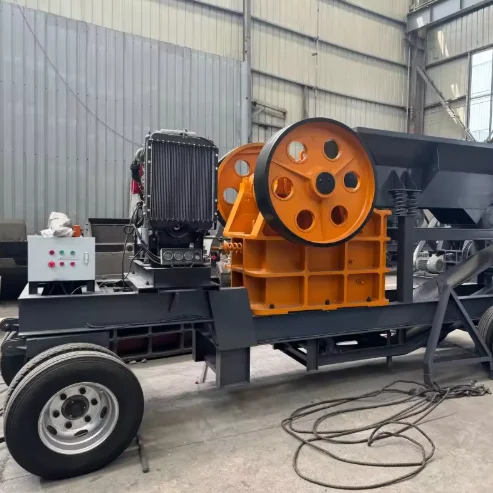 Customized Wheel Type Price Portable Tracked Mobile Concrete Crushers