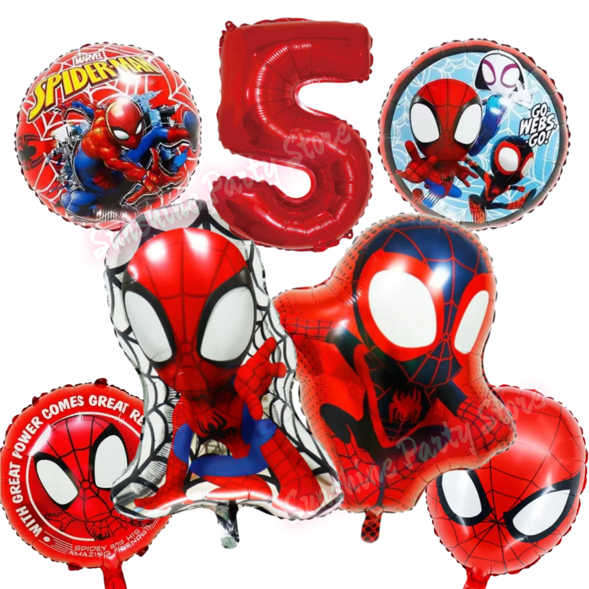 Spinnen Verjaardagsparty Decoratie Rode Spidehero Serviesset Bekers Borden Servetten Banner Ballonnen voor Party Favoren Cadeau Babyshower