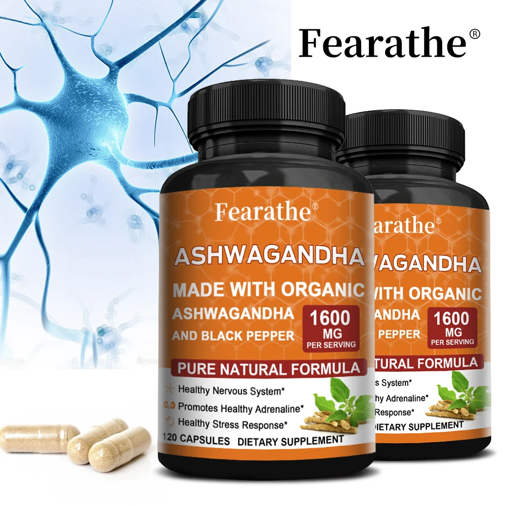 Ashwagandha Extract Root - Organiczny ekstrakt z korzenia Ashwagandhy -