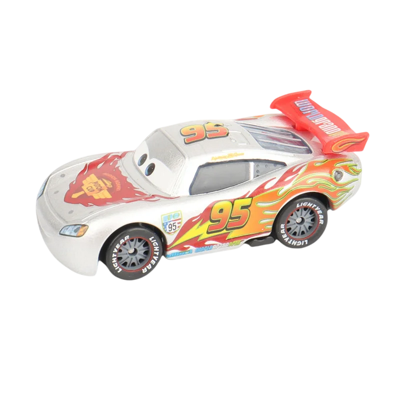 Pixar Cars Diecast Metal Toy Cars Lightning McQueen Frank Tractor Helicopter 1:55 Scale Mini Racing Car Model Birthday XMAS Gift