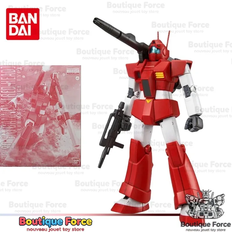

Bandai Gundam MG 1/100 RGC-80 GM Cannon RED HEAD Model Kit Anime Figure Building Toy Collectible for Adults Kids Fans