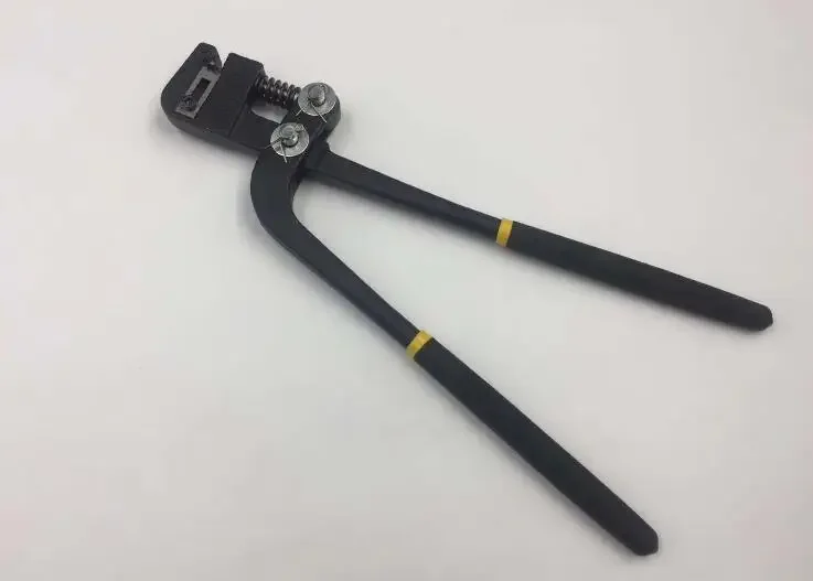 Manual punching pliers with aluminum edge luminescent characters Metal character screw hole pliers Stainless word side punch